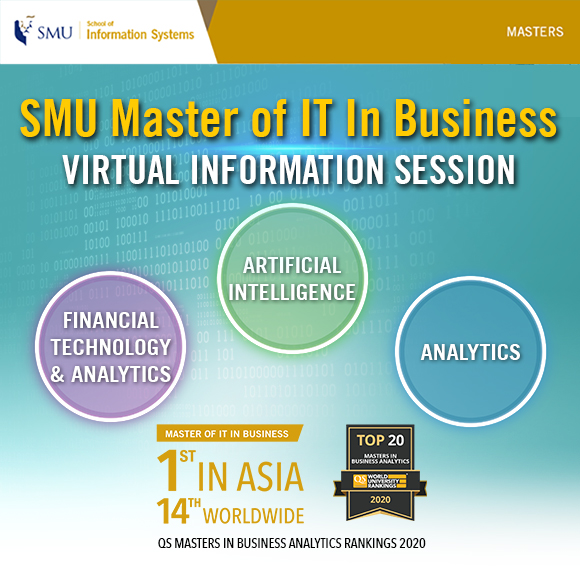 SMU MITB Virtual Information Session India School of Computing and