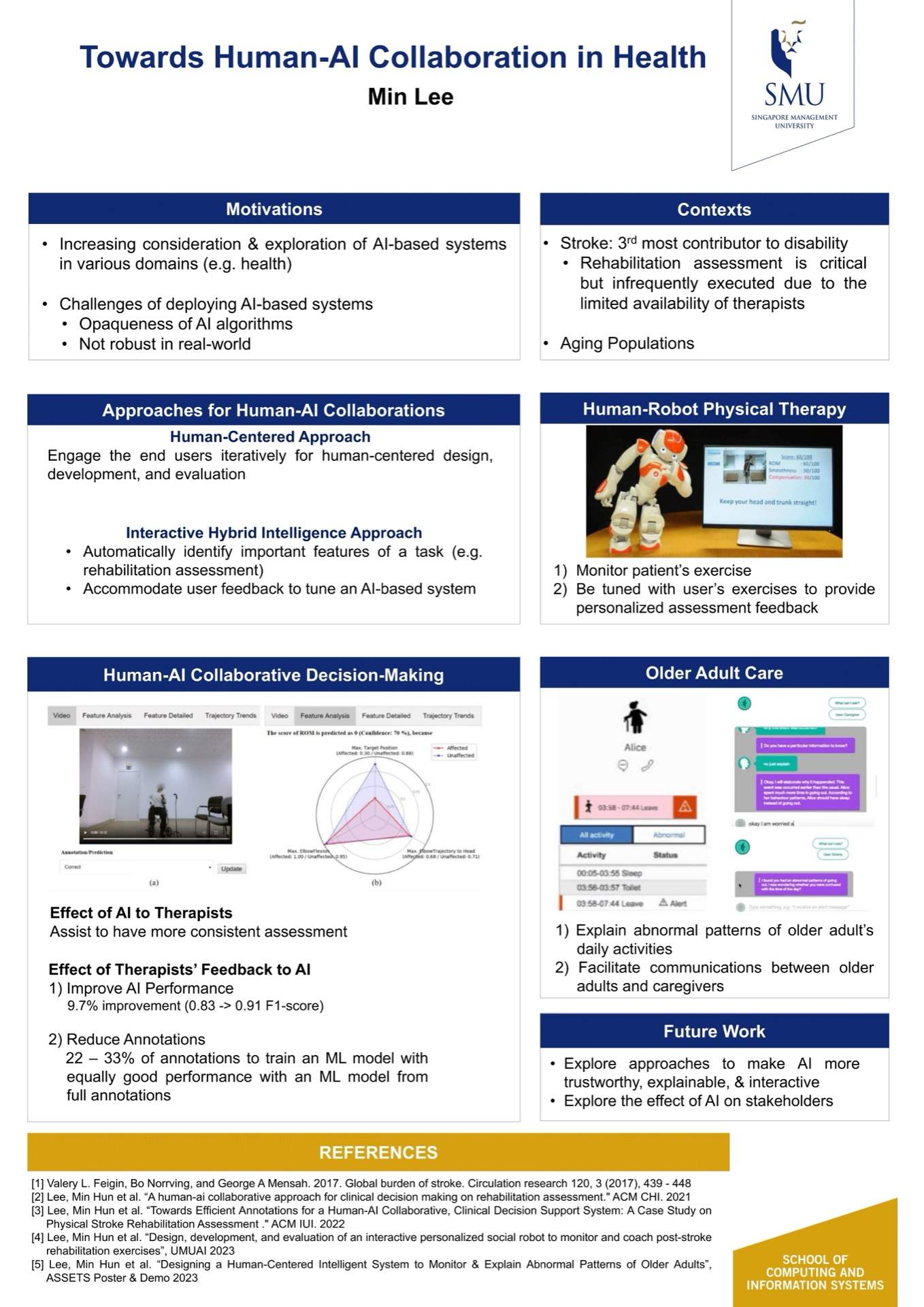 Towards Human-AI Collaboration in Health