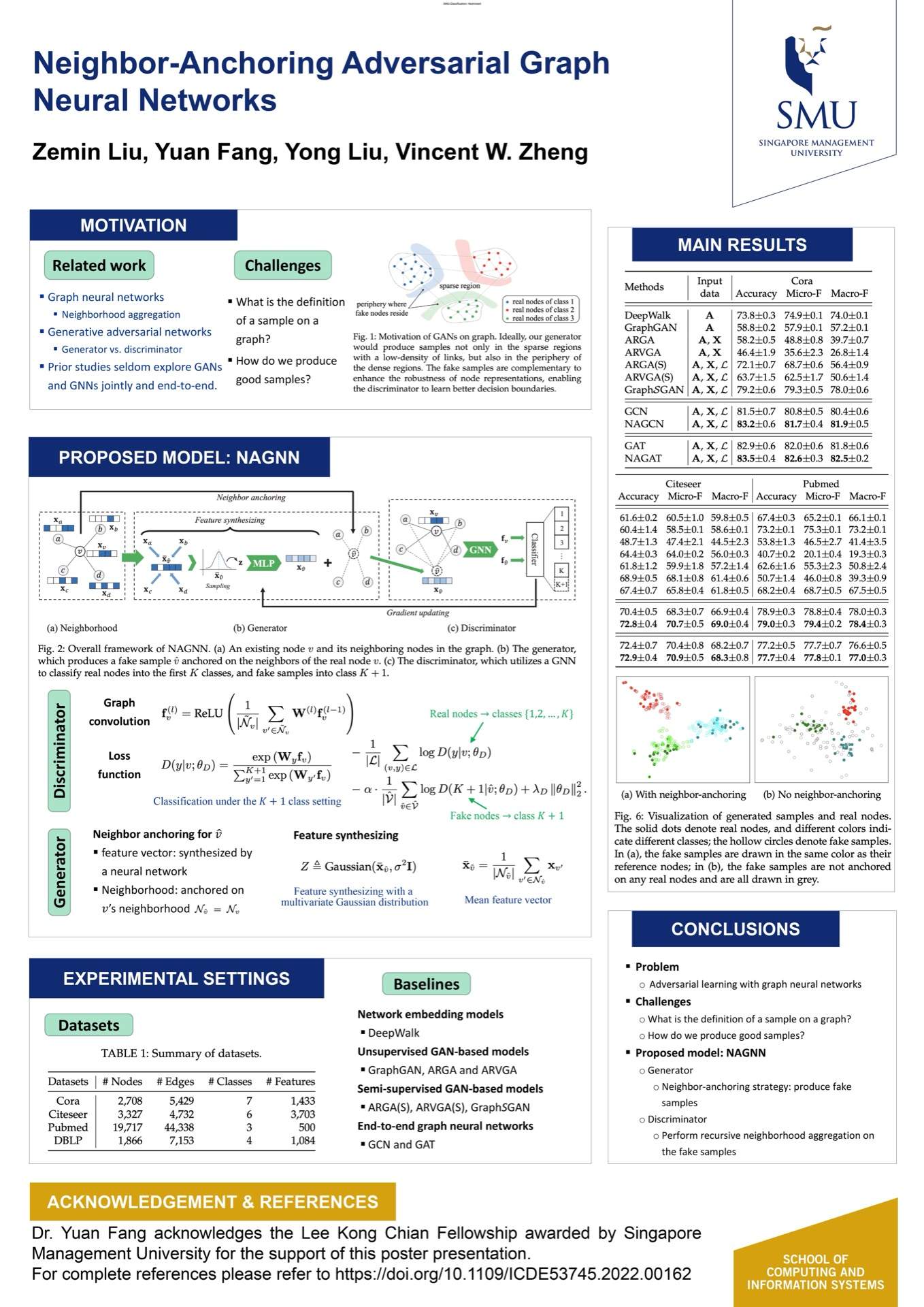 Neighbor-Anchoring Adversarial Graph Neural Networks