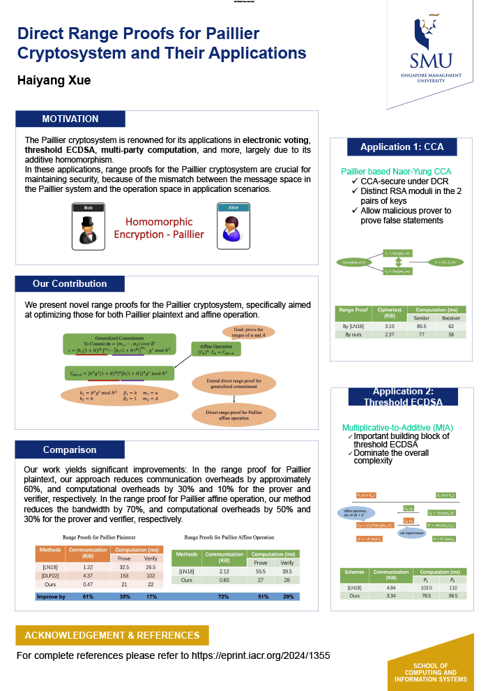 Direct Range Proofs for Paillier Cryptosystem and Their Applications