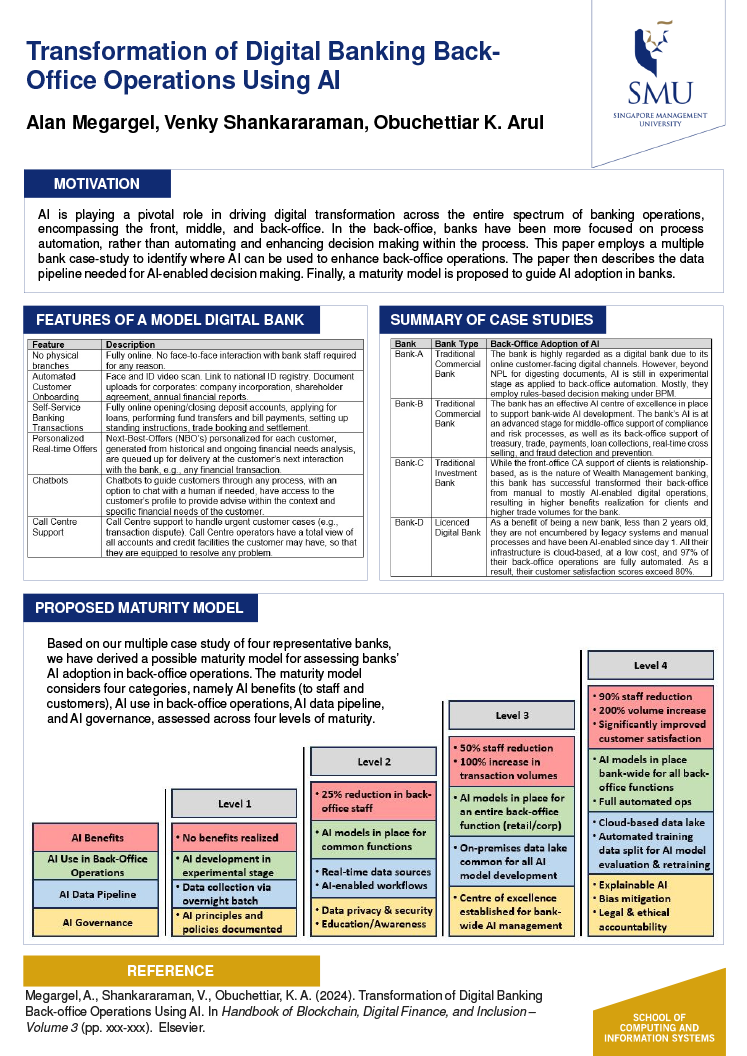 Transformation of Digital Banking Back - Office Operations Using AI