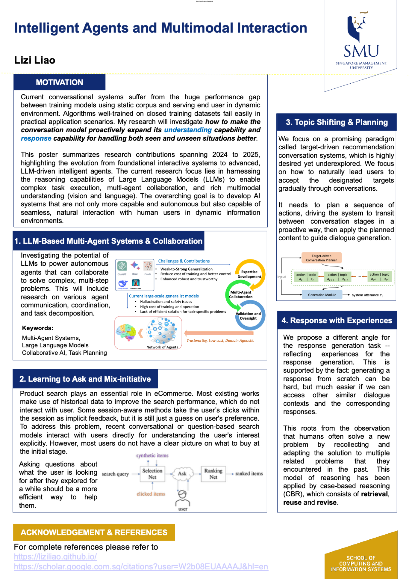 Intelligent Agents and Multimodal Interaction