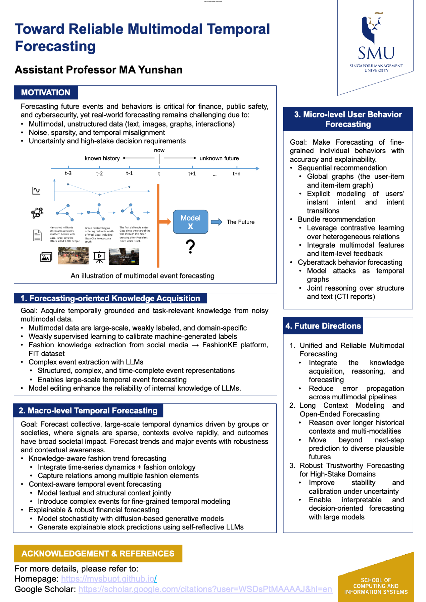 Toward Reliable Multimodal Temporal Forecasting