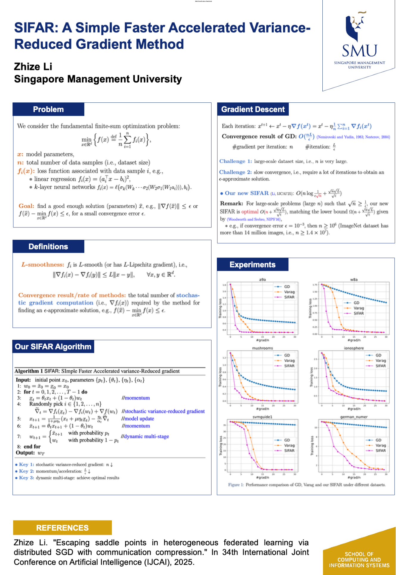 SIFAR: A Simple Faster Accelerated Variance-Reduced Gradient Method