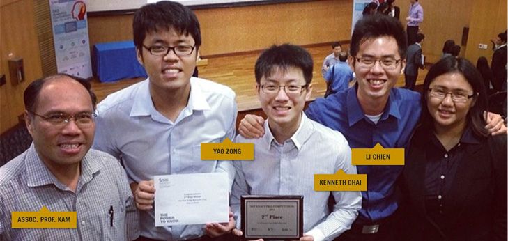 SMU SIS team wins at SAS Analytics Competition 2014 SMU SIS team wins at SAS Analytics Competition 2014