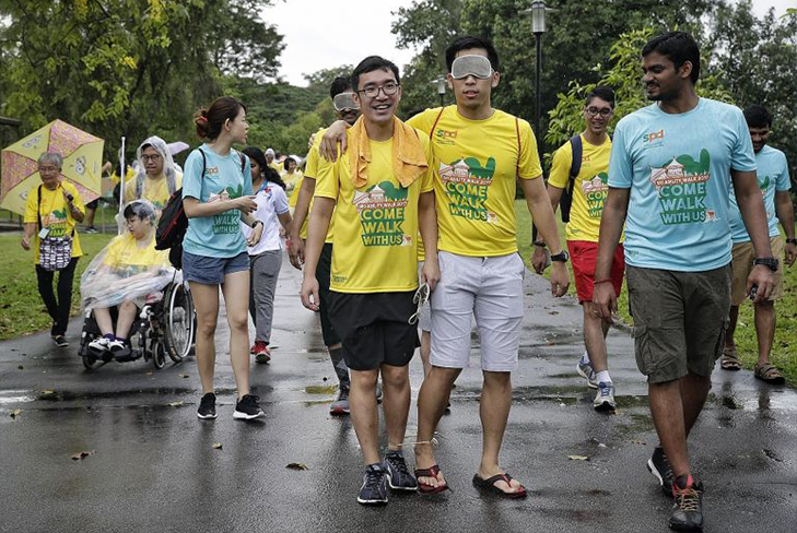 Walking in footsteps of the disabled Walking in footsteps of the disabled