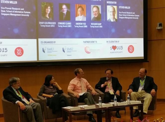 SMU Panel Discussion with Distinguished Turing Award Winners and Students “Creating the Future through Computing” SMU Panel Discussion with Distinguished Turing Award Winners and Students “Creating the Future through Computing”