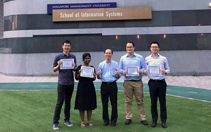 SMU Master of IT in Business team wins international strategy championship SMU Master of IT in Business team wins international strategy championship