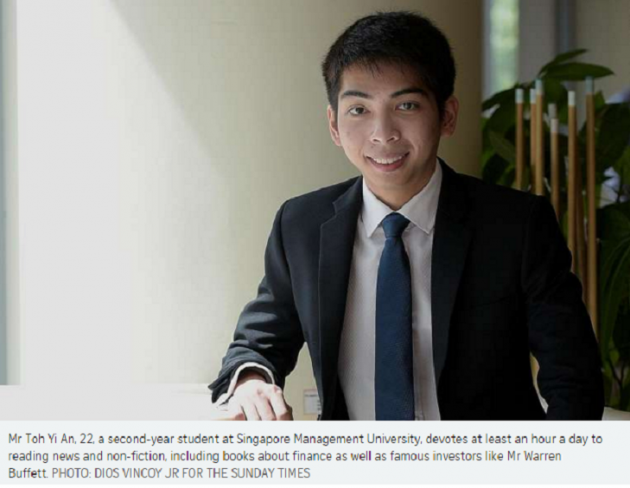 Undergrad hits the books to be a better investor Undergrad hits the books to be a better investor