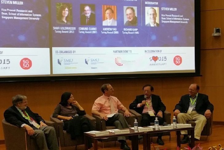 SMU Panel Discussion with Distinguished Turing Award Winners and Students “Creating the Future through Computing” SMU Panel Discussion with Distinguished Turing Award Winners and Students “Creating the Future through Computing”