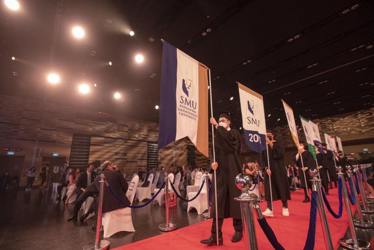 SMU holds in-person Commencement ceremonies to celebrate the graduation of the Class of 2021