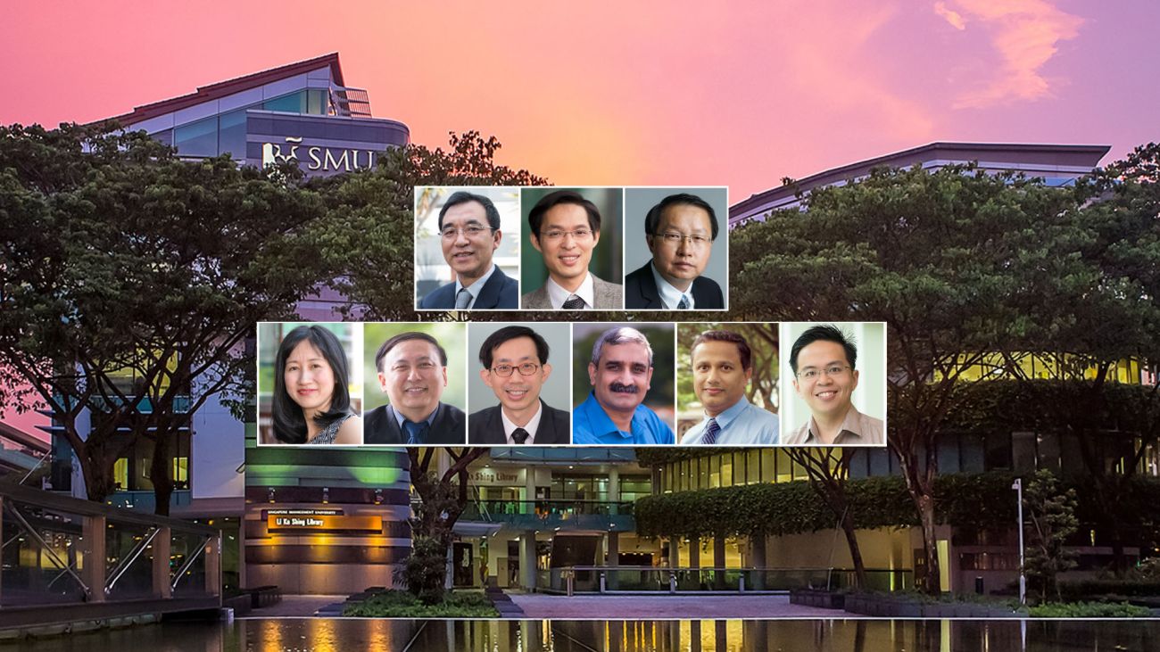 9 professors from SMU School of Information Systems ranked among the top scientists in the world