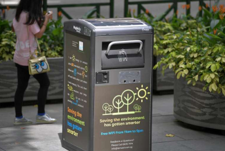 Smart bins gaining traction in Singapore