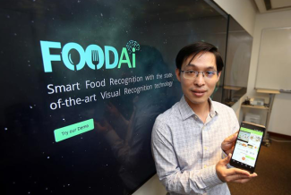 New mobile app makes checking and logging calories consumed each meal a breeze