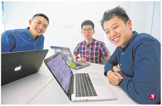 3 uni students started business with "zero assets"