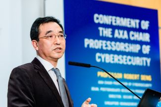 SMU’s Professor Robert Deng conferred AXA Chair Professorship of Cybersecurity