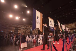 SMU holds in-person Commencement ceremonies to celebrate the graduation of the Class of 2021